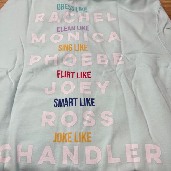 Friends Junior's Mint Green Long Sleeve Hoodie - Juniors Size XXL - NWT - Picture 1 of 6